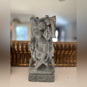 Sundara The Enchantress carved stone figure Indian goddess sculpture